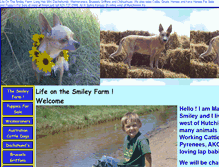 Tablet Screenshot of lifeonthesmileyfarm.com